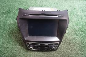 96160b8000n5 Hyundai 2017 Santa Fe Radio Receiver Am Fm Cd Player Display Oem