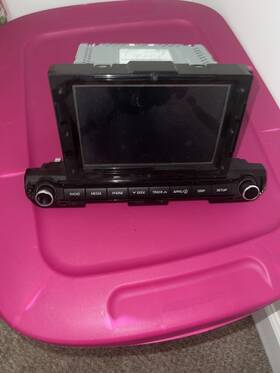 96160f2100 Hyundai 2017 2018 Elantra - Am Fm Xm Touch Screen Display Radio