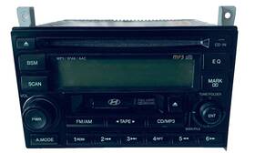96180-2e100 Hyundai Tucson 2005-2006 Oem Car Stereo Cassette Cd Mp3 Wma Aac Factory Genuine