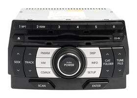 96180-2m110ams4 Hyundai 96180-2m11ams 2009-2012 Genesis Am Fm Sirius Xm Bluetooth Mp3 With Cd