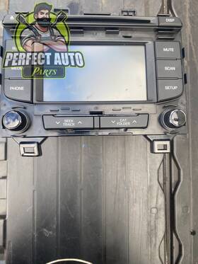 96180-c2000-4x Hyundai 96180-c2000 2015 - 2017 Sonata Am Fm Cd Player Radio Receiver Oem