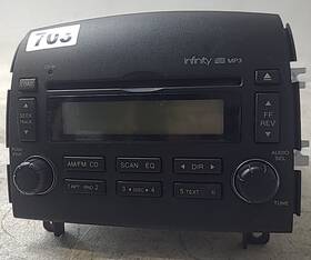 96190-0a150ch Hyundai 06-08 Sonata Xm Satellite Radio Stereo Mp3 Cd Player Oem