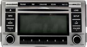 96190-0w050 Hyundai 2010-12 Santa Fe Am Fm Sat Radio 6 Disc Cd Mp3 Player 9611u9