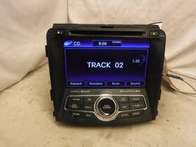 96560-4r7054x Hyundai 2011-2015 Sonata Hybrid Radio Gps Navigation Screen Qsx06
