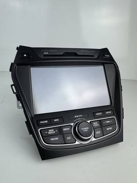 965604z1154x Hyundai 96560-4z1144 I 2013 - 2016 Santa Fe Navigation Screen Cd Radio Oem