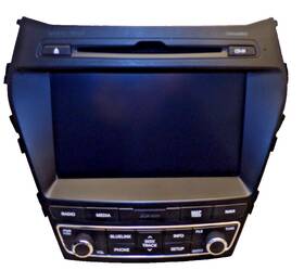 96560-4z5114x Hyundai 17 18 19 Santa Fe Radio Cd Navigation And Card Arn23