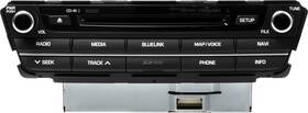 96560-b14254x Hyundai 2015 Genesis Am Fm Satellite Radio Single Cd Mp3 Navigation 96560b14254x