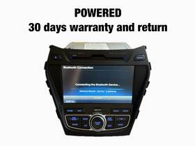 96560-b81104x Hyundai 13 14 15 Santa Fe Navigation Radio Cd Display Screen Oem