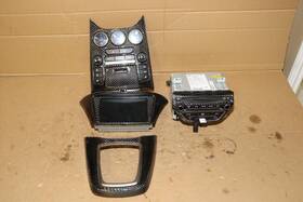 965602m500yhg Hyundai 2014 Genesis Coupe Oem Radio Nav Screen 7 Dash Trim Carbon Fiber Set