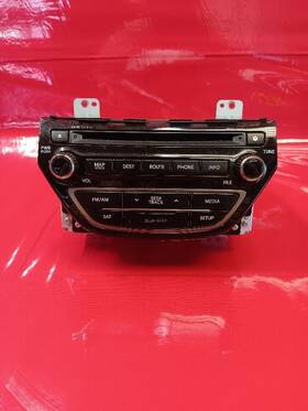965602m552yhg Hyundai 14-16 Genesis Coupe Radio Stereo Control Cd Player Head Unit With Nav