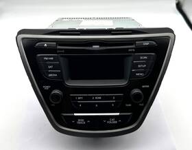 Hyundai Am180mdanra5 Oem 11-13 Ud Elantra Radio Am Fm Xm Mp3 Media Display Cd Player Receiver