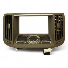 T31000a7420000 Infiniti 28395 Jk60d 08-13 G37 Coupe Am Fm Radio Audio Player Control Switch W Grille Dash