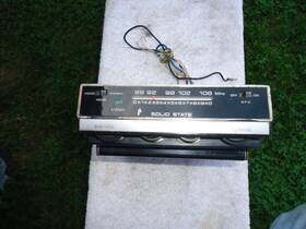 981-5225 J.c. Penny Co. Vintage Penney Fm Car Stereo Radio Under Dash Mount 12 Volt Model 981-522