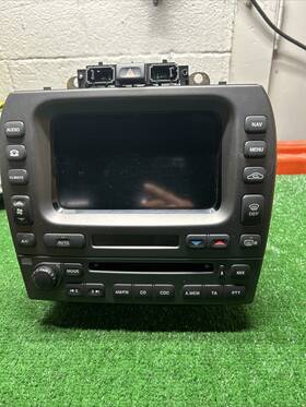 1x4310e889gc Jaguar X Type Sat Nav Cd Head Unit No Code 2006