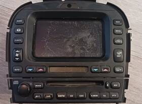 462200-5183 Jaguar 03-08 S Type Front Navigation Screen Monitor Head Unit Radio Display Oem