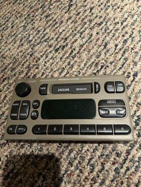 Xr8f-18k876-dfaek Jaguar 1999 2000 2001 2002 S-type Radio Cassette Cover
