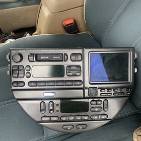Xr8f18k876dhlgr Jaguar 1999 2000 2001 2002 S-type Stereo Tape Radio Navigation Set Xr8f-18k876-c