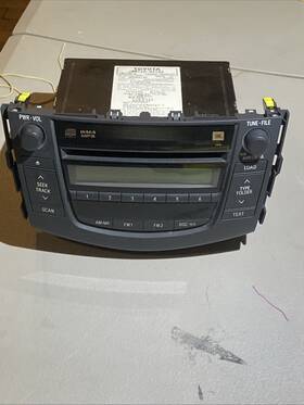 86120-0r110 Jbl 2006-2011 Toyota Rav4 Radio Am Fm Xm Receiver Mp3 Cd Player Oem