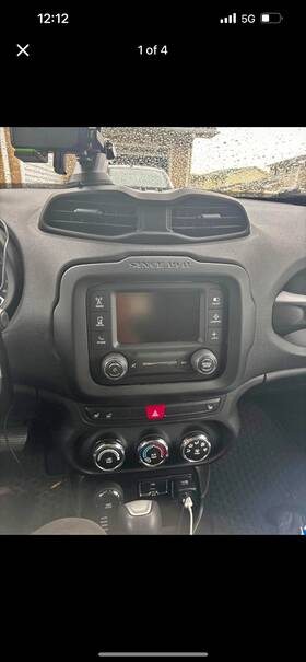 07356524200 Jeep Renegade Radio Mp3 Am-fm Display Head Unit Oem 2016 - 2018