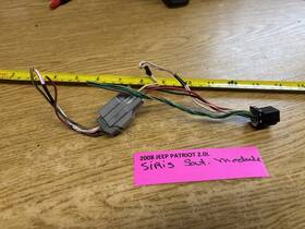 5064075ae Jeep 2007-2009 Patriot Siris Satellite Radio Module Wiring Connector