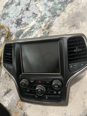 68224531ah Jeep Grand Cherokee 2014-2018 Oem Radio 8.4 Inch Bezel Air A/c Climate Control