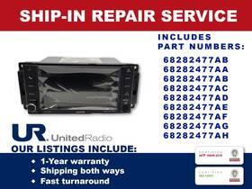 68245847ab Jeep Repair Service For 2011-2017 Chrysler Dodge Multimedia Oem Radio