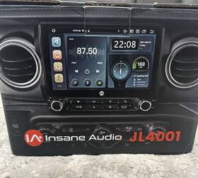 Jl4001 Jeep Insane Audio Head Unit For 18-22 Jl Wranglers And Jt Gladiators