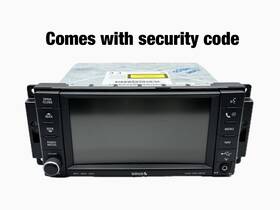 P05064401ak Jeep 08 09 10 Grand Cherokee Navi Radio Receiver Display Screen Oem