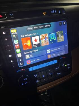 Jy-tt186n8 Joying Carplay/android Auto Head Unit For Toyota Rav4 2013-2018 9in 8gb/128gb