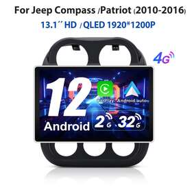Us.dw8132.compass915 Junsun Carplay For Jeep Compass 2010-2016 13.1 Inch Car Stereo Radio Gps Navi Bt Wifi 8core