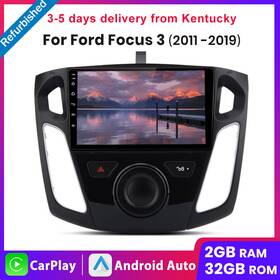 Us.m892d.focus127 Junsun 2 32gb Android13 Carplay Radio Stereo Car Gps Navi Wifi For Ford Focus 2011-2018