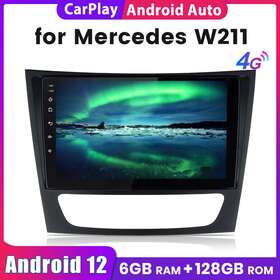 Us.ms898.bezw211 Junsun Carplay Android 12 Radio Stereo 4 64g Gps Navi Fm Rds Wifi For Mercedes-benz E