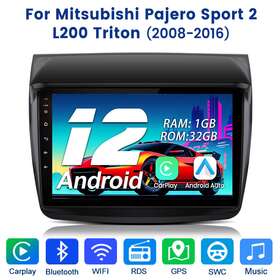 Us.xt891c.pajero086 Junsun 1 32g 9ftftandroid12 For Mitsubishi Pajero Sport 2 L200 Triton 08-16 Carplay Rds