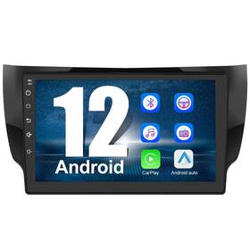 Xt812csentra127 Junsun Car Radio Stereo Android 12 For Sentra127 2013-2019 With Carplay And Auto