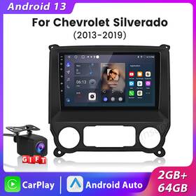 Xt812scsld319-hs19-used Junsun 64gb Car Gps Carplay Stereo Radio For 2014-18 Chevrolet Silverado Gmc Sierra Cam