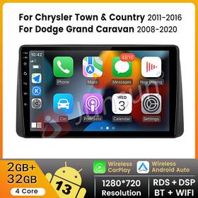 Xt892cvoyager316-used Junsun For Chrysler Town And Country 2011-2016 Android 13 Carplay Car Radio Gps Stereo Bt