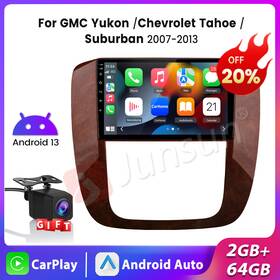 Xt892scyukon712-hs19-used Junsun Camera For Gmc Yukon Chevy Tahoe Suburban Carplay Car Stereo Radio Gps Android13