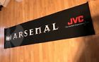 Jvc Arsenal Car Audio Dealer Cloth Banner Over Foot Old