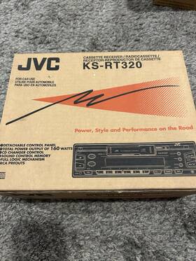 Kds-rt320 Jvc Ks-rt320 Cassette Head Unit Mint In Box