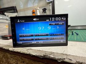 Kw-m24bt Jvc Lcd Touchscreen Mechless Bluetooth Usb Car Stereo Player Kw M24bt