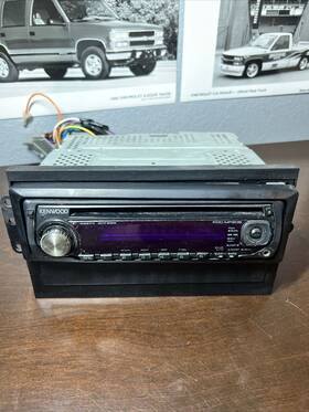 70803800 Kenwood Kdc-mp 208 Cd In Dash Radio Stereo Removable Face Plate With Harness