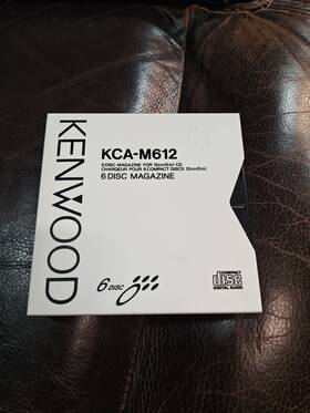 Kca-m612 Kenwood 6 Cd Cartridge Original Part. Used
