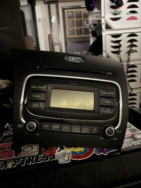 96170-1w910ca Kia 2016-2017 Forte Non-nav Radio Stereo W Satellite Mp3 Disc Oem