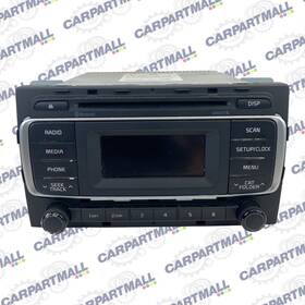 96170-1w960 Kia 2016 2017 Rio Radio Am/fm Cd Disc Player Stereo Bluetooth Sirius