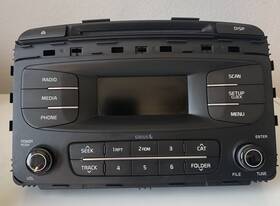 96170c6000wk Kia 2016 2017 2018 Sorento Radio Receiver Am Fm Cd Player Oem