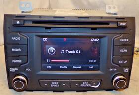 96180-3w400wk Kia 13 14 15 Sportage Radio Cd Unt65