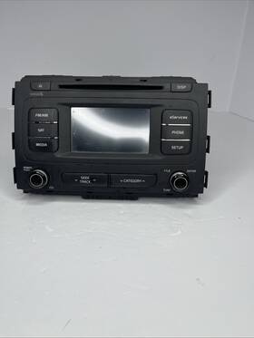 96160-a5000wk Kia Hyundai Mobis 2014-2016 Sorento Oem Uvo Radio Cd Player Bluetooth Siriusxm