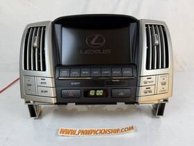 134000-6170a101 Lexus 2008-2009 Rx350 Dash Navigation Mfd Climate Display Screen 86110-48490