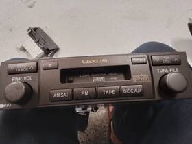 638-50582 Lexus Audio Equipment Radio Receiver 1 Din Size Fits 07-09 Gx470 353410