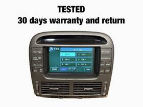 86110-50180 Lexus 04 05 06 Ls430 Navigation Information Display Screen Oem